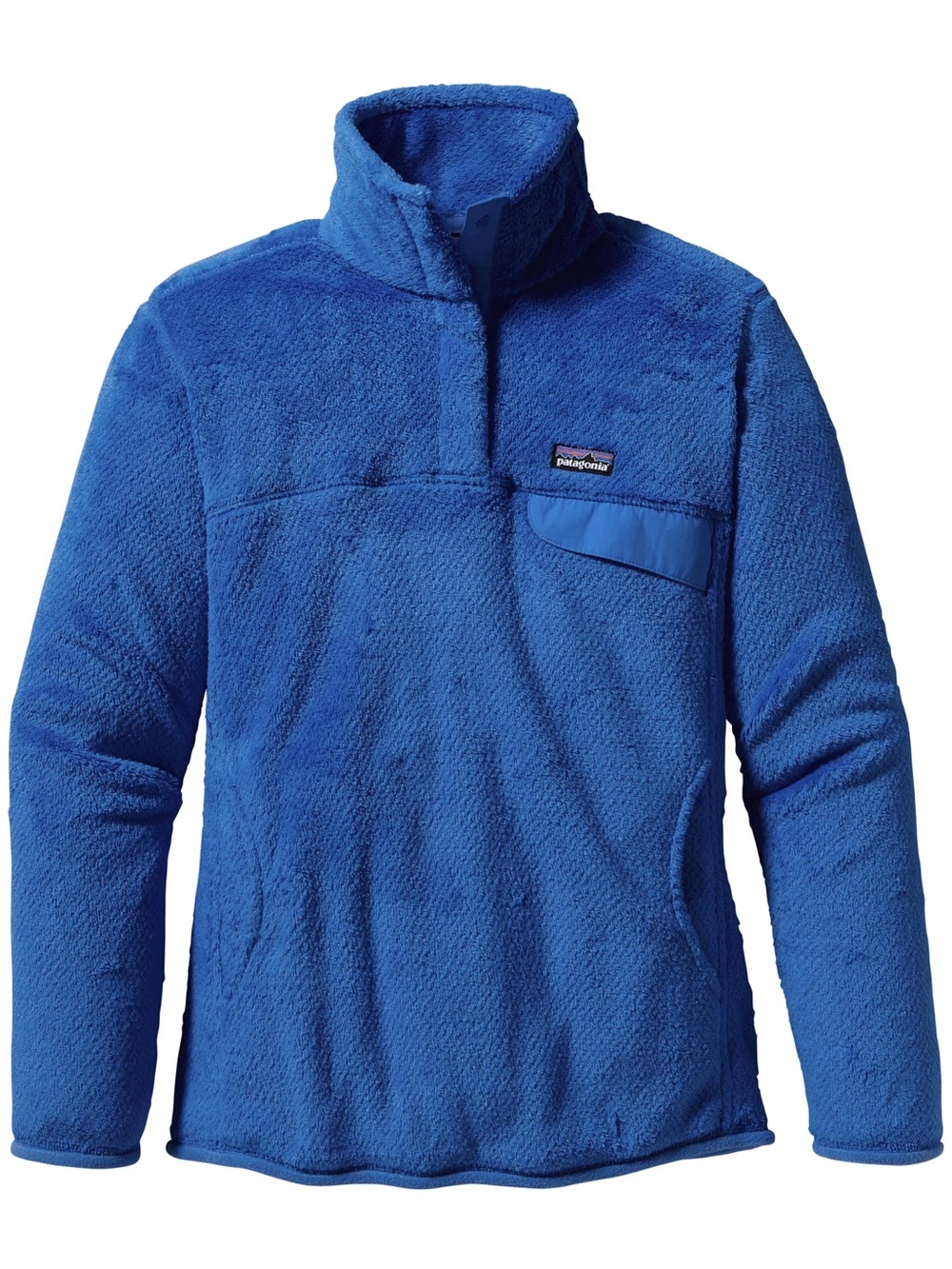 Patagonia Women’s Royal Blue Zip-Up Fleece Pullover